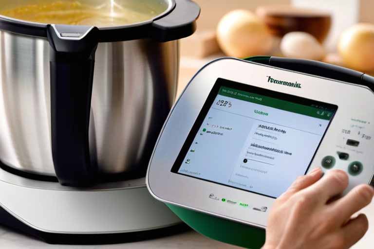 ¿Cómo puedo identificar y solucionar errores específicos que aparezcan en la pantalla de mi Thermomix?
