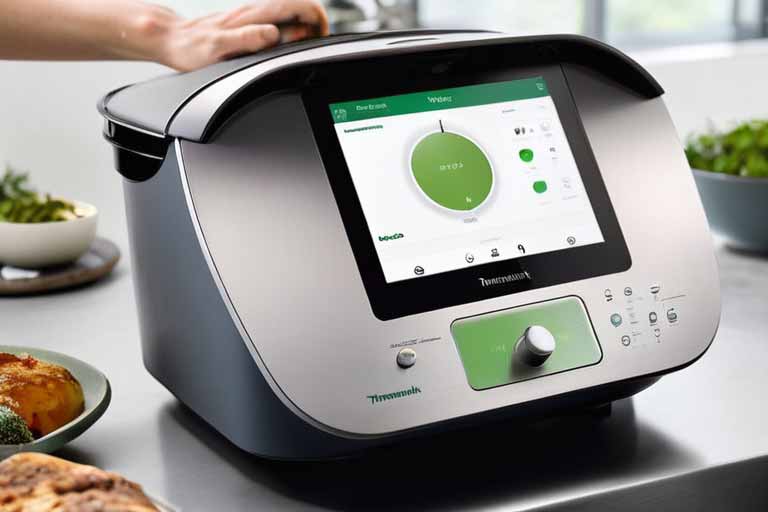 ¿Cómo puedo identificar y solucionar errores específicos que aparezcan en la pantalla de mi Thermomix?